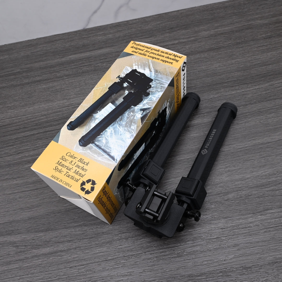 FULLSCENE Firearm Bipods - Professional Tactical Rifle Support System for Precision Shooting and Hunting