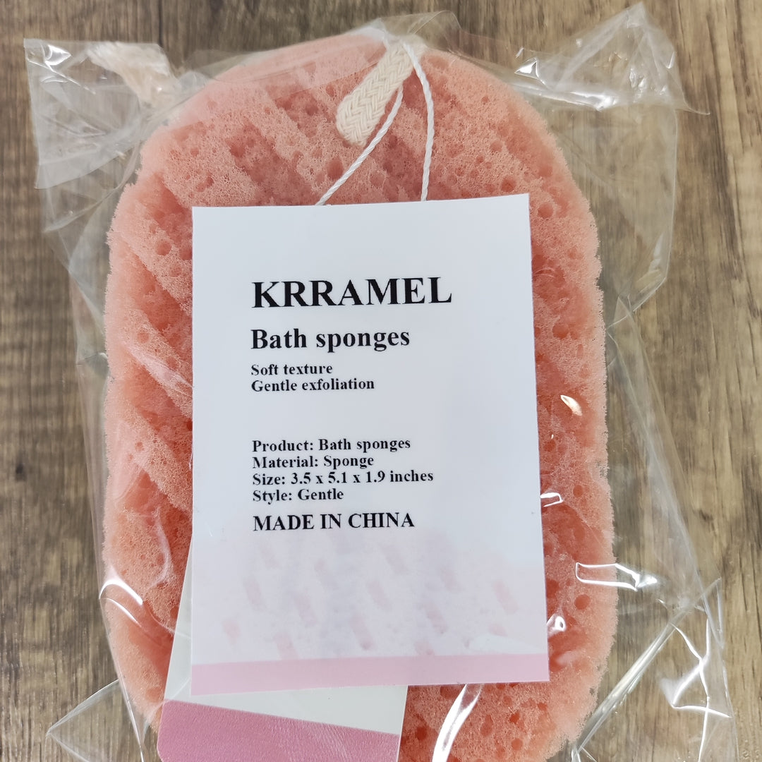 KRRAMEL Luxury Bath Sponge - Indulge in Spa-Like Comfort and Cleanliness!