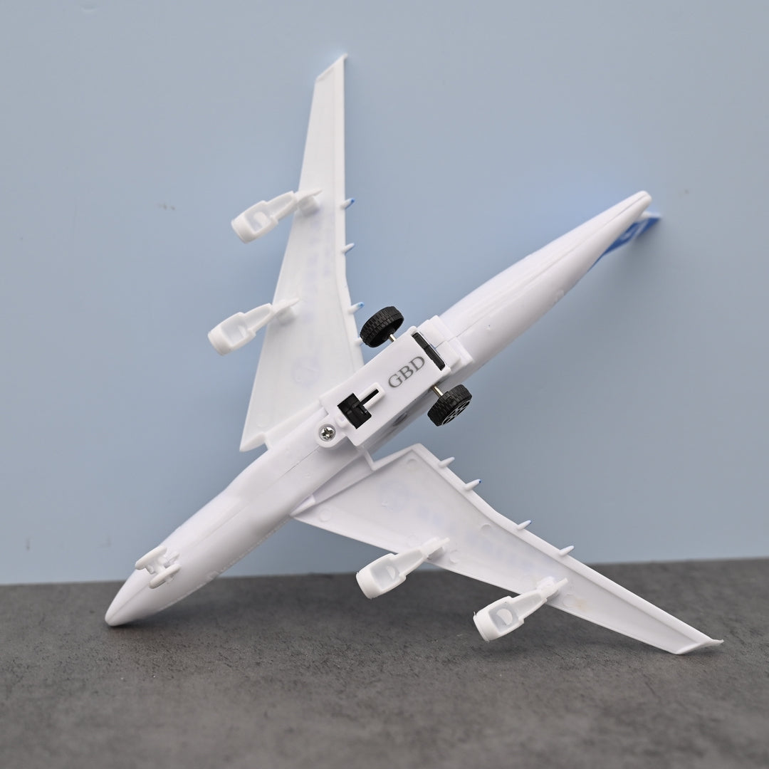 GBD Toy Airplanes, Plastic with Display Stand and Pullback Function