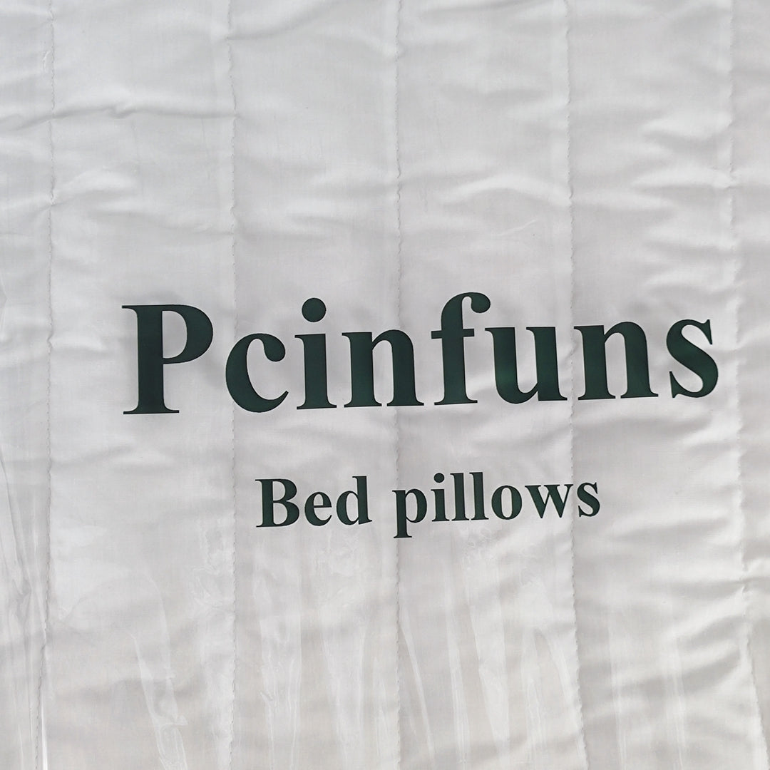 Pcinfuns Luxurious Hypoallergenic White Pillow Inserts – Standard Size, Ultimate Comfort and Elegance