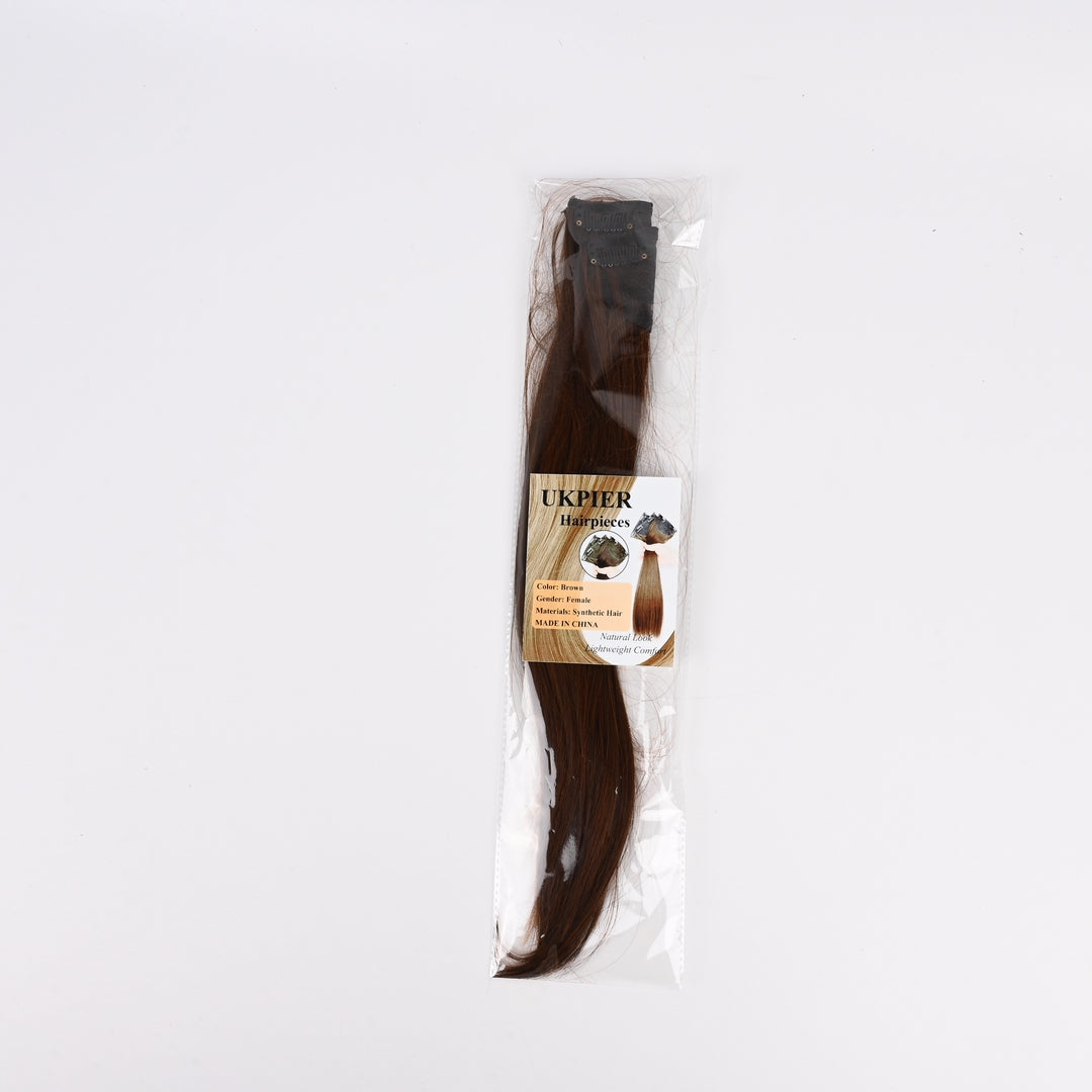 UKPIER Long Curly Synthetic Hair Wig for Women | Natural Looking Curly Fiber Hair Replacement | Multiple Colors & Styles