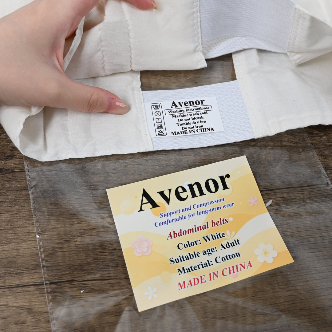 Avenor Abdominal Belt Abdominal Binder Lower Waist Support Belt for Women Men
