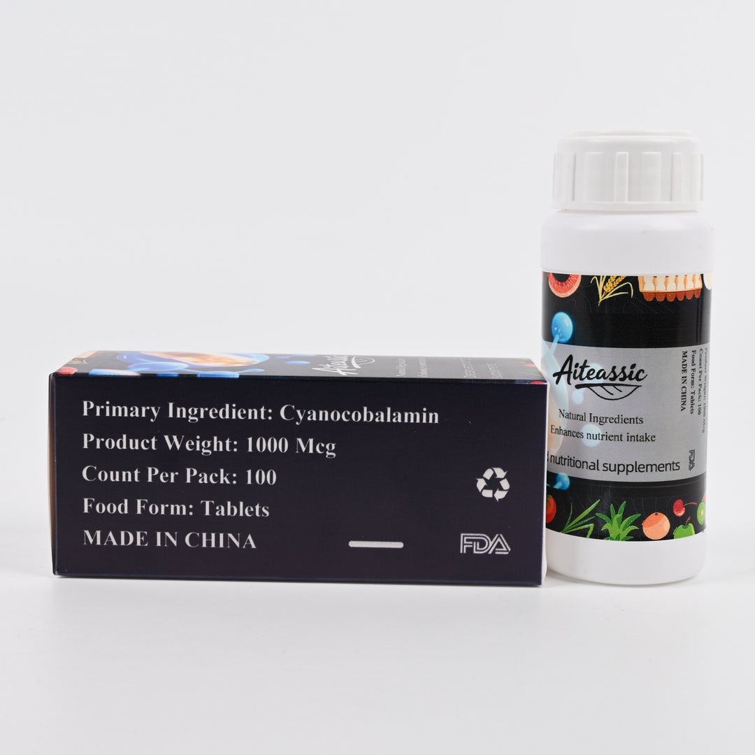 Aiteassic Premium Vitamin B12 Dietary and Nutritional Supplements for Energy Support