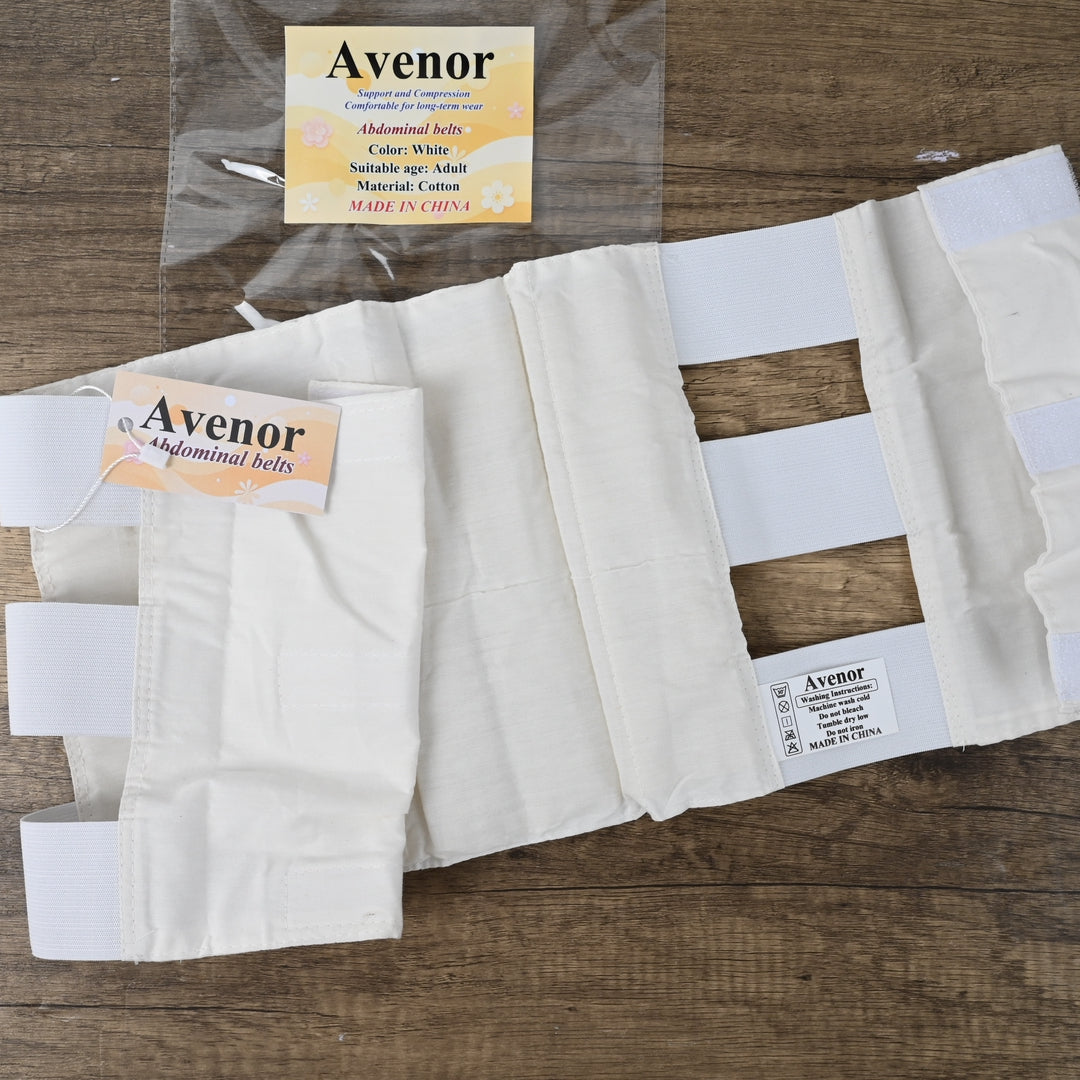 Avenor Abdominal Belt Abdominal Binder Lower Waist Support Belt for Women Men