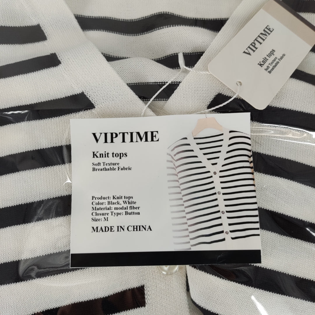 VIPTIME Embrace Cozy Elegance with Our Fall Open Front Knit Tops for Women