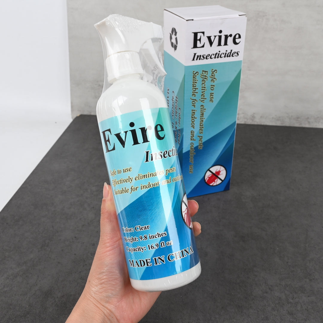 Evire Home & Garden Insecticide Spray Fast Acting Formula for Indoor & Outdoor Pest Control, Long Lasting Protection