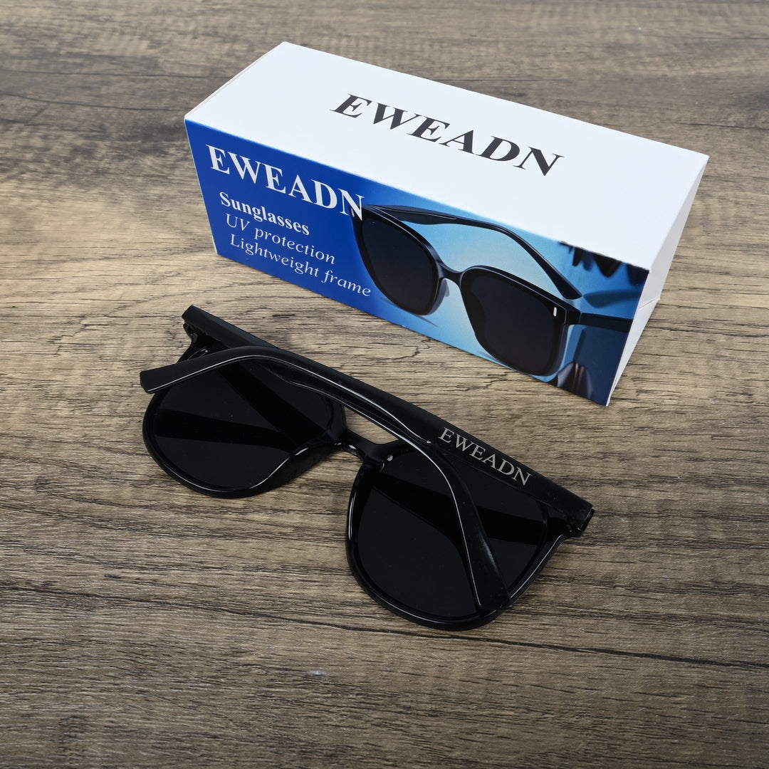 EWEADN Classic Unisex Sunglasses UV400 Protection Fashion Sunglasses with Lightweight Frame