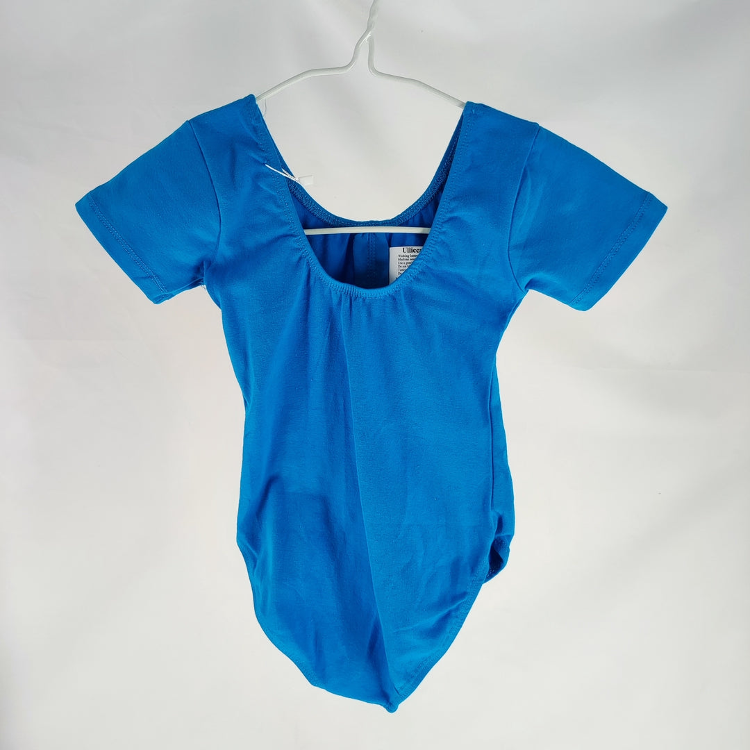 Ullicca Kids Comfortable Blue Dance Costume for Perform Rehearsals