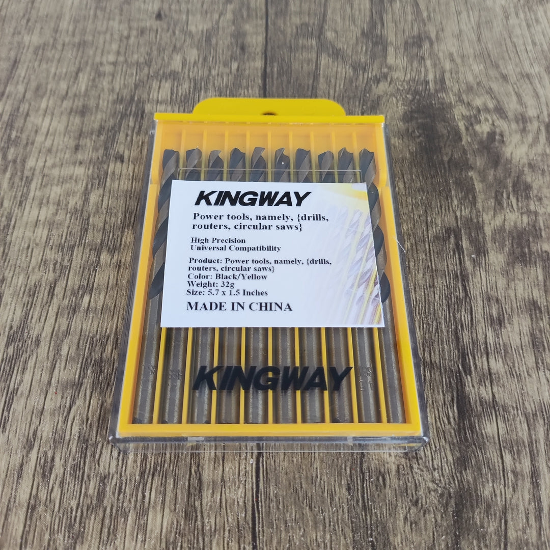 KINGWAY Power Tools, Namely, Drills – High-Performance Drills for Professional and DIY Projects