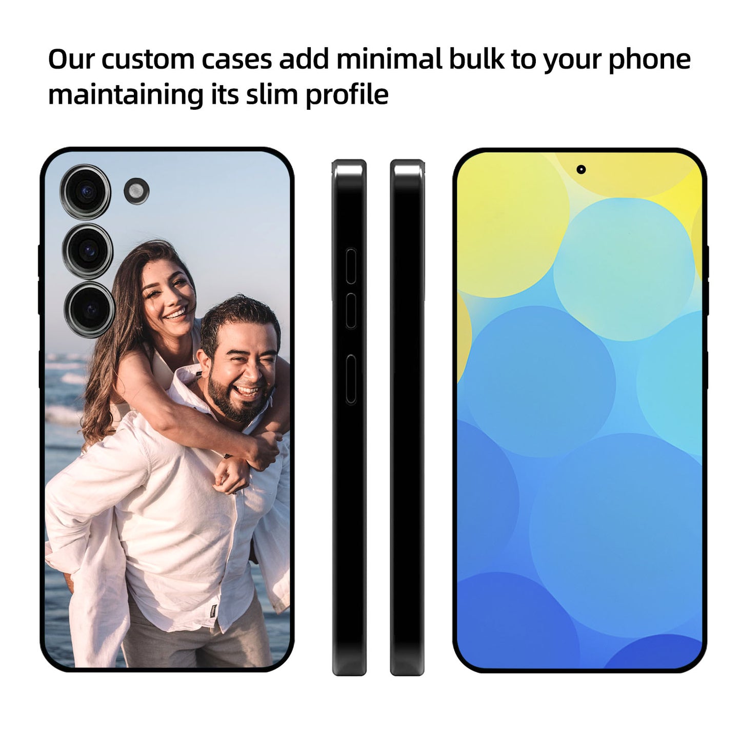 Personalized Customization Multi-Color Optional All-Inclusive Anti-Collision Mobile Phone Case Custom Printable Picture Phone Cases for Samsung S23+ S23 S23 UItra S22+ S22 UItra S21+ S21 S21 UItra