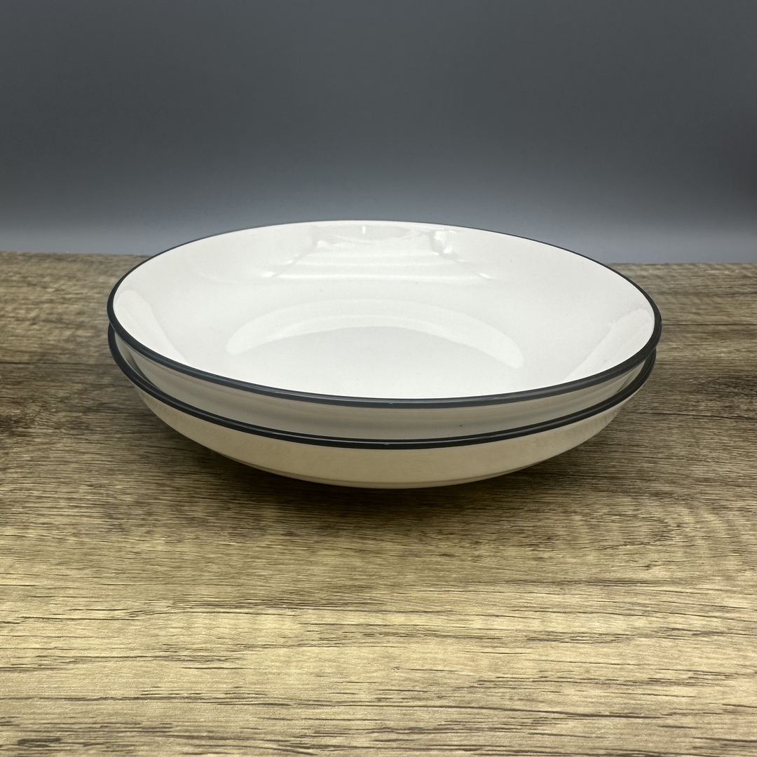 KAWASIMAYA Modern Ceramic Dinnerware Set | 16-Piece Plates and Bowls Collection for Kitchen