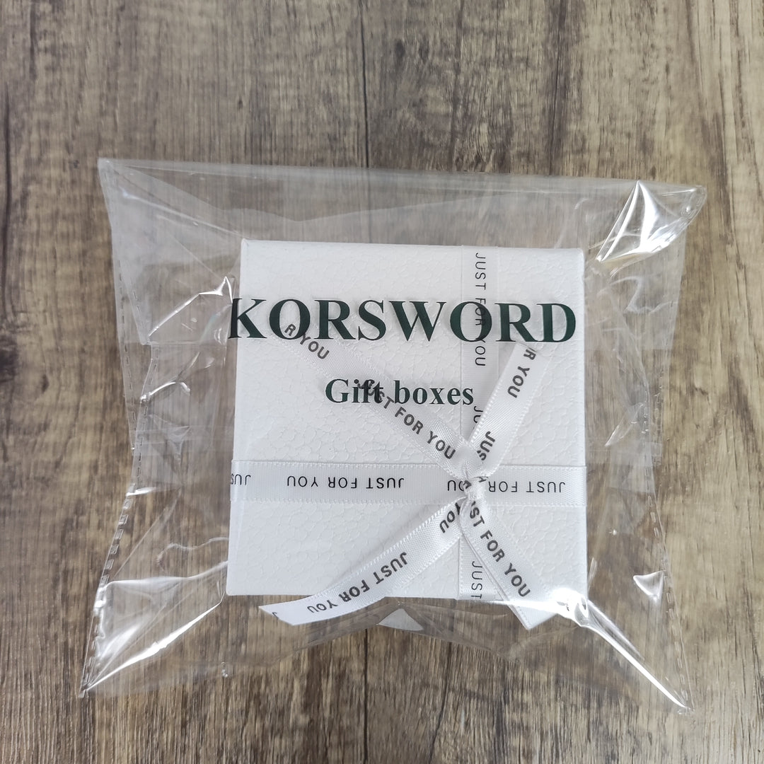 KORSWORD KORSWORD Small Gift Box with Bow and Shredded Paper Fill for Weddings, Graduations, Birthdays, Father's Day, Groomsmen Gifts, All Occasion