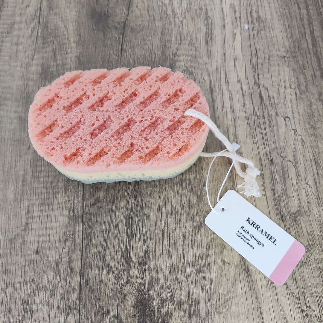 KRRAMEL Luxury Bath Sponge - Indulge in Spa-Like Comfort and Cleanliness!