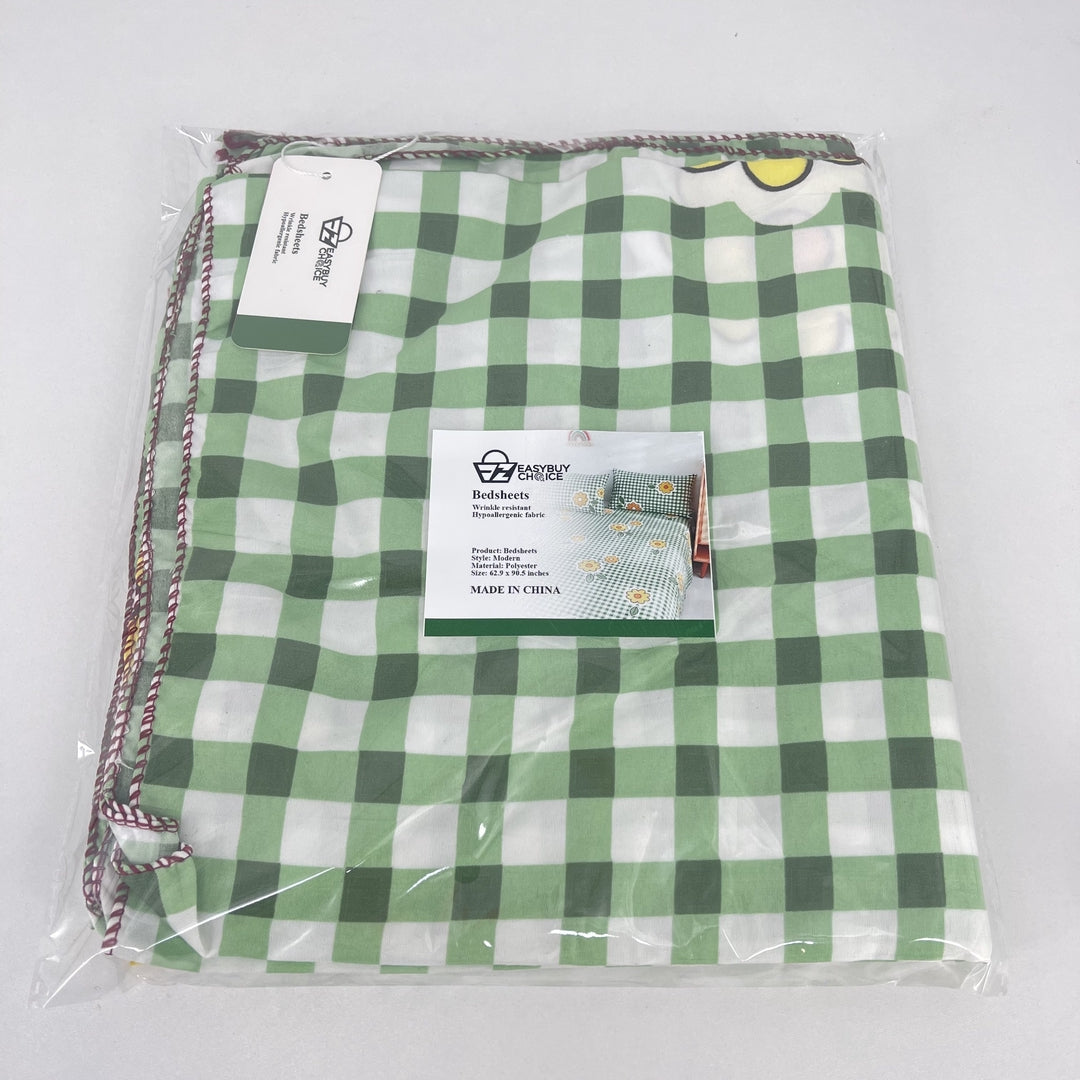 EASYBUY CHOICE Premium Bedsheets - Experience Ultimate Comfort and Luxury for Restful Sleep, Perfect for Modern Bedroom Décor