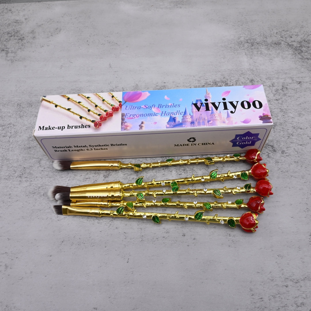 viviyoo Professional Makeup Brushes Essential Cosmetic Tool Collection Beauty Eye Shadow Foundation Premium Make up Brushes Set for Women