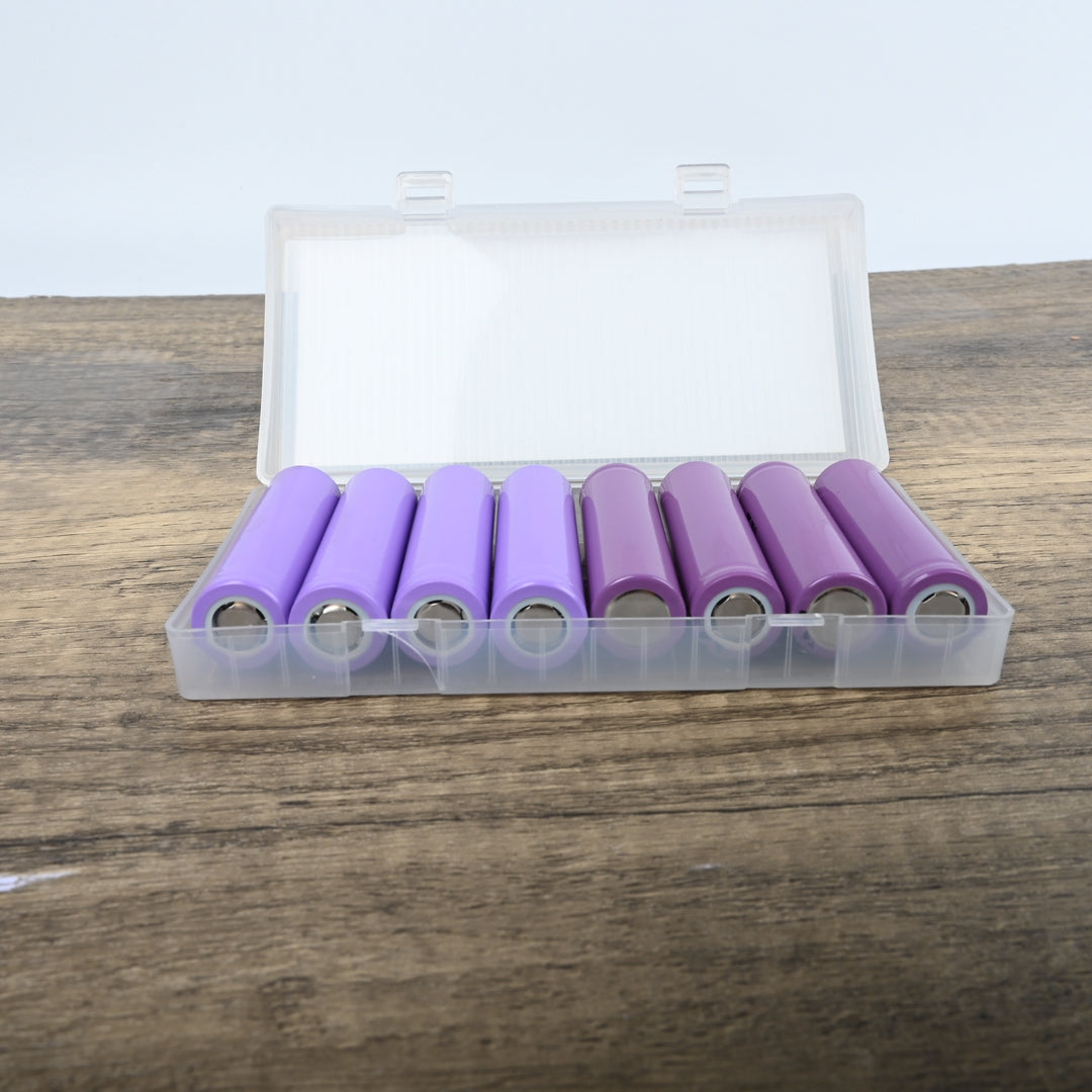 Elala 18650 Rechargeable Batteries - High Capacity Lithium-ion Batteries Pack with Dual Power Options
