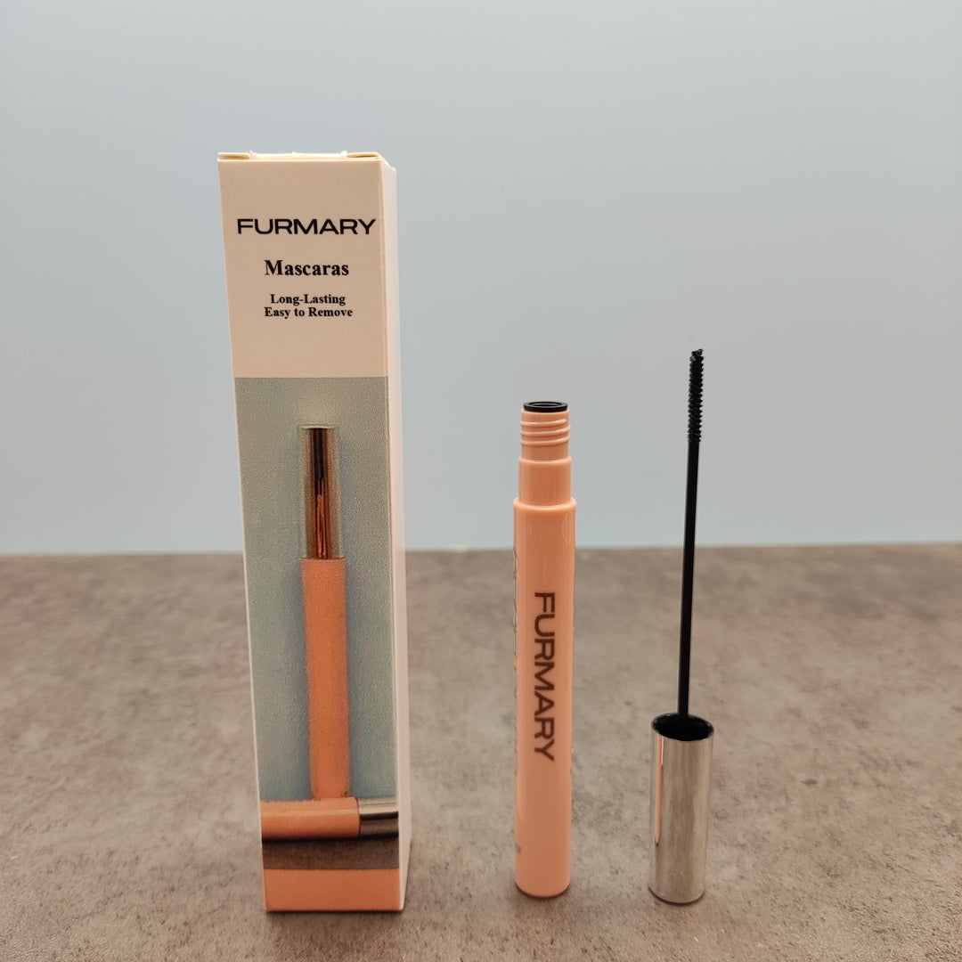 FURMARY Waterproof Sweatproof Mascara Primer, Black #01 - Lengthening, Curling, No Smudge