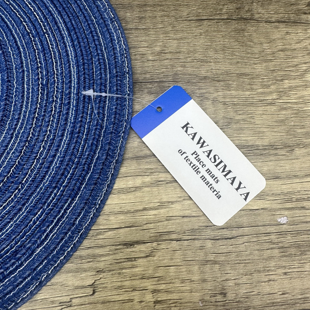 KAWASIMAYA Place Mats of Textile Material: Individual Placemats for Dining Soft Fabric Table Mats