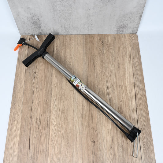 montasen Stainless Steel Long Slim Tire Pump Portable Air Pump for Bikes