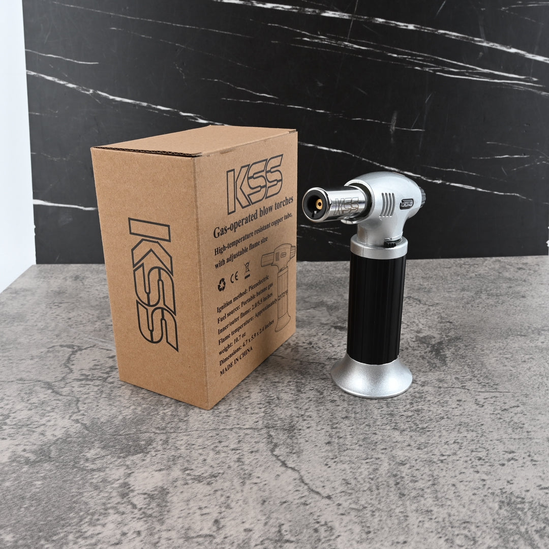 KSS Portable Gas Blow Torch Stainless Steel Welding Tool 1300°C for Home Metal Work