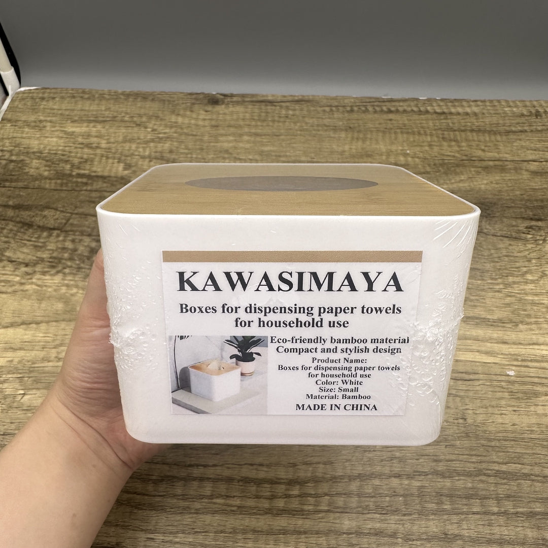 KAWASIMAYA Boxes for Dispensing Paper Towels for Household Use - Sleek, Customizable, and Durable Dispenser Boxes