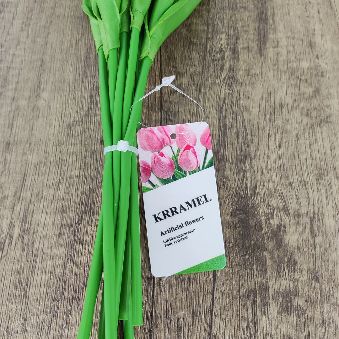 KRRAMEL Elegant Artificial Tulip Flowers - Add Timeless Beauty to Any Occasion!