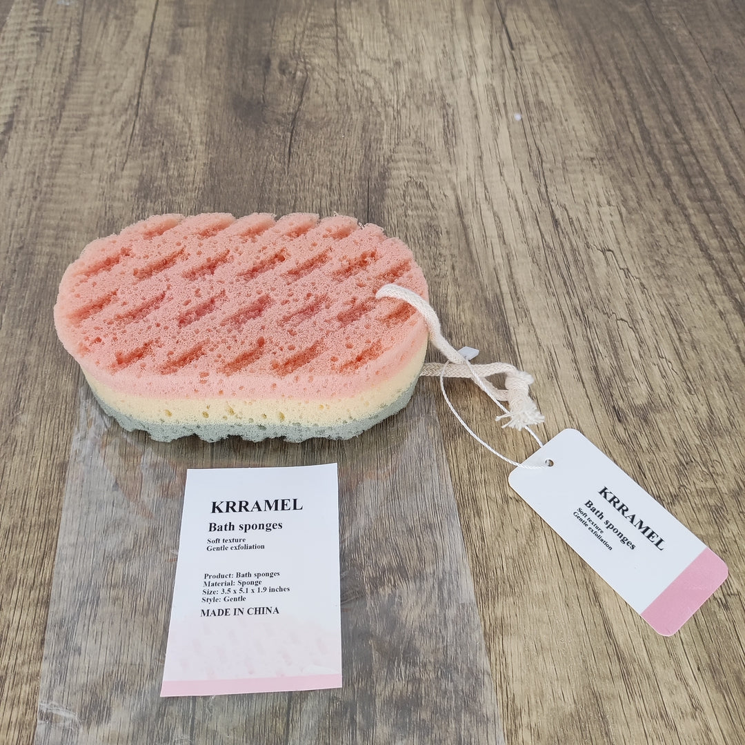 KRRAMEL Luxury Bath Sponge - Indulge in Spa-Like Comfort and Cleanliness!