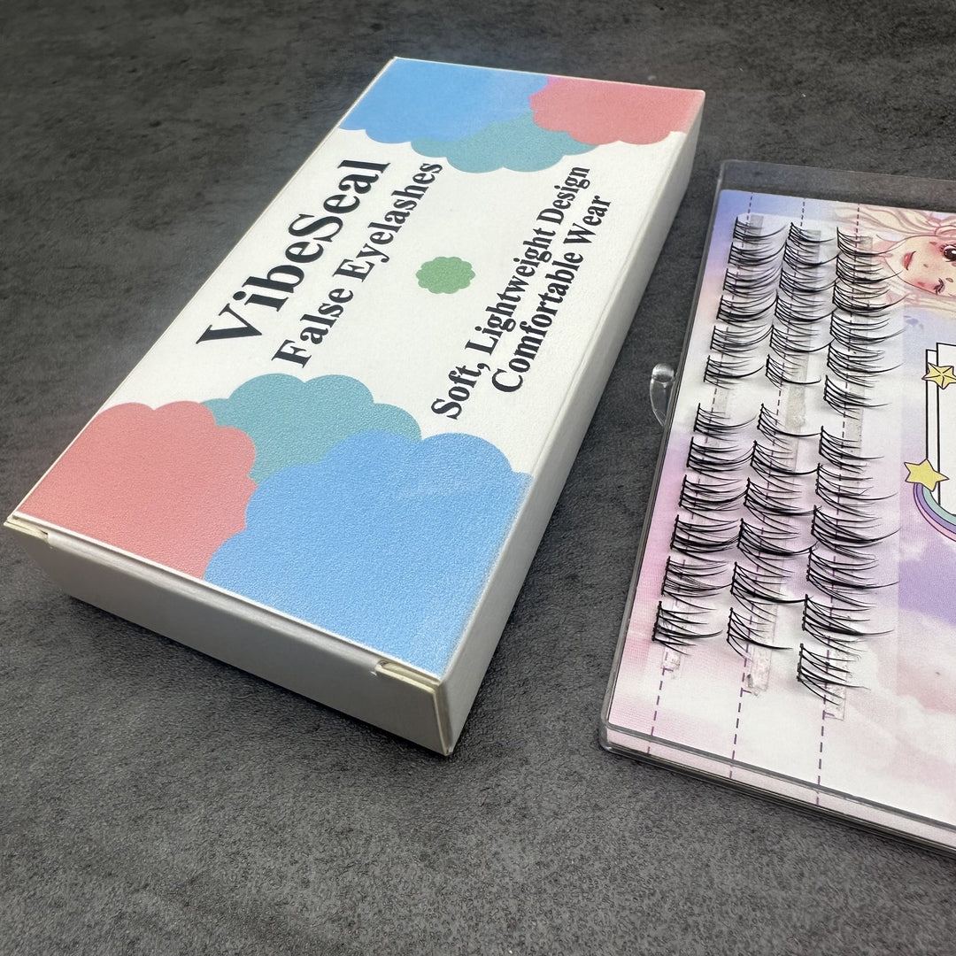 VibeSeal Natural False Eyelashes: Ultra-Realistic and Lightweight for Everyday Glamour