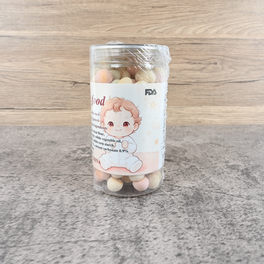 La Tip Soh Baby Calcium Biscuits Nutrient Rich Finger Food for Infants Natural Ingredients Easy Hold