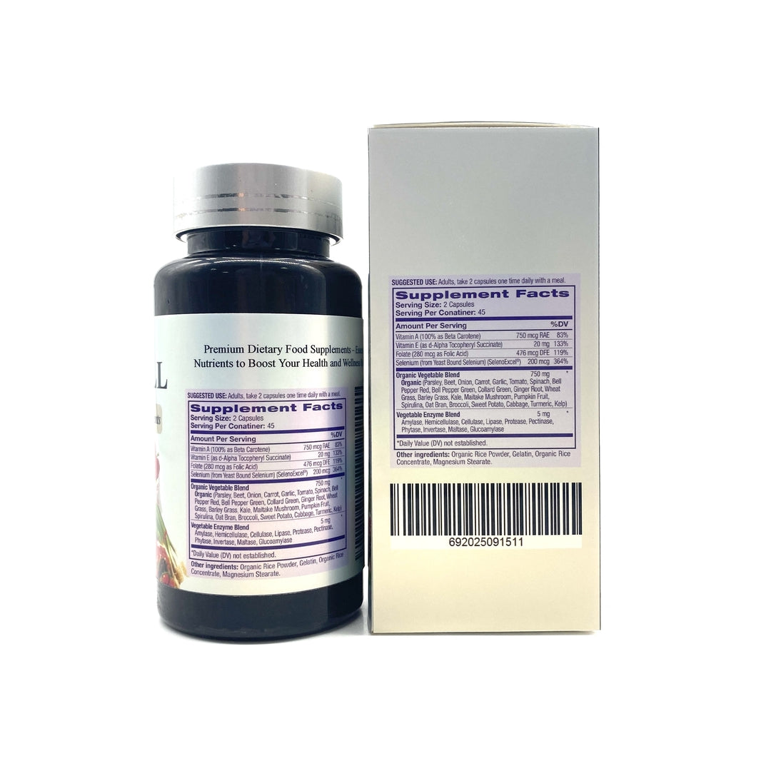 AUGWELL Dietary food supplements-Natural Ingredients for Daily Wellness & Nutritional Support