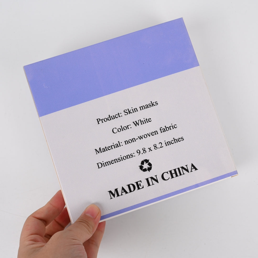 Vectium Nicotinamide Hyaluronic Acid Skin Masks Deep Hydrating & Brightening Facial Treatment