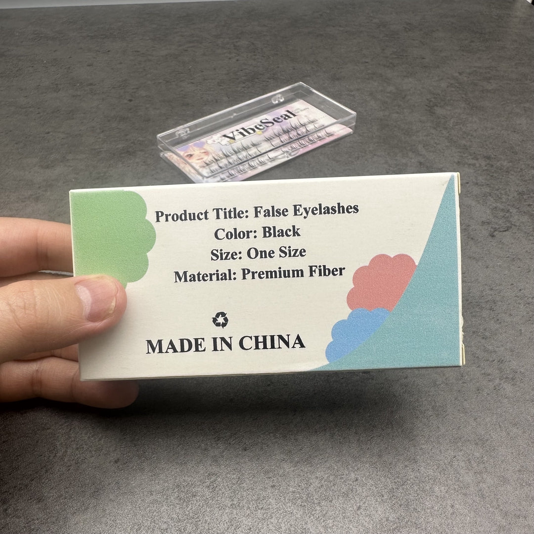 VibeSeal Natural False Eyelashes: Ultra-Realistic and Lightweight for Everyday Glamour