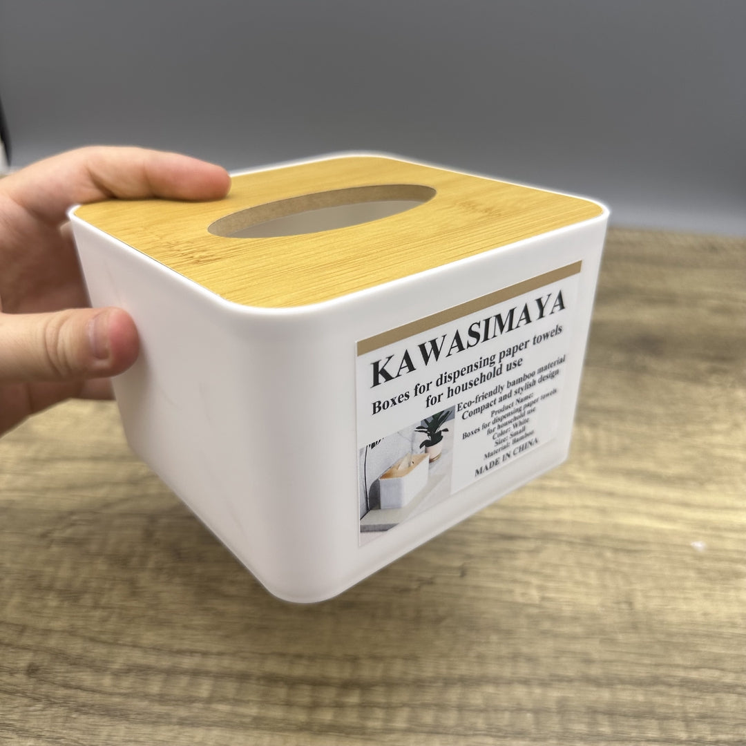 KAWASIMAYA Boxes for Dispensing Paper Towels for Household Use - Sleek, Customizable, and Durable Dispenser Boxes