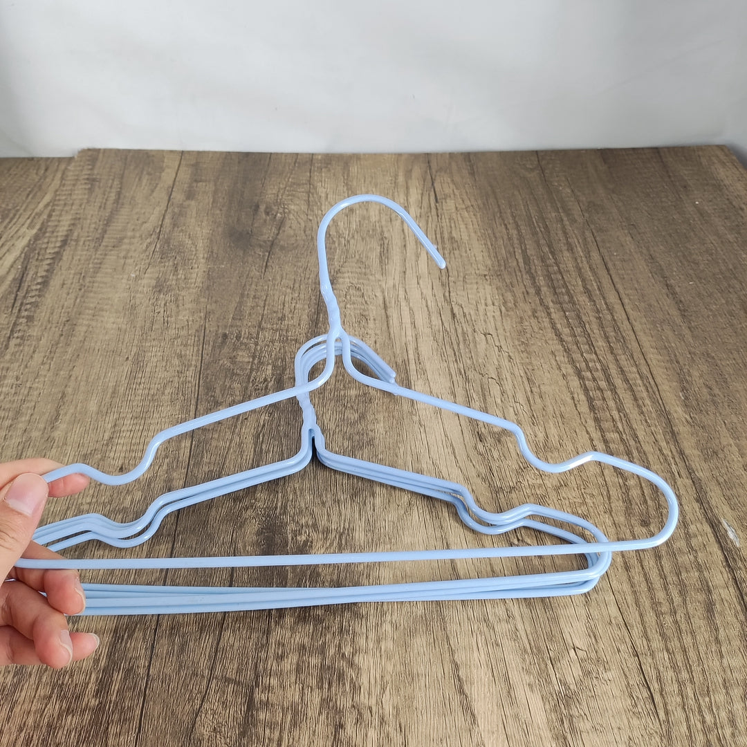 tear off Household Children's Thickened Hangers - Nordic Blue Pack of 5