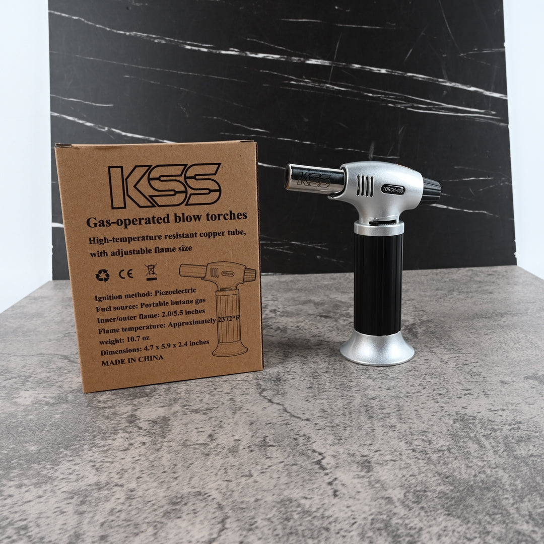 KSS Portable Gas Blow Torch Stainless Steel Welding Tool 1300°C for Home Metal Work