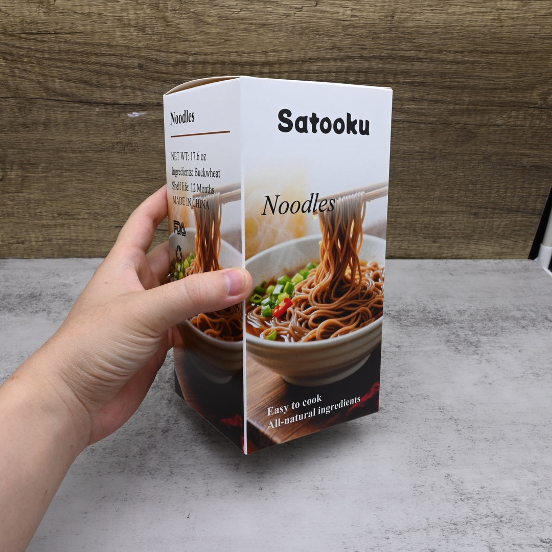 Satooku Traditional Chinese Wheat Noodles Premium Asian Style Fresh Handmade Noodles Authentic Restaurant Quality Dried Noodles