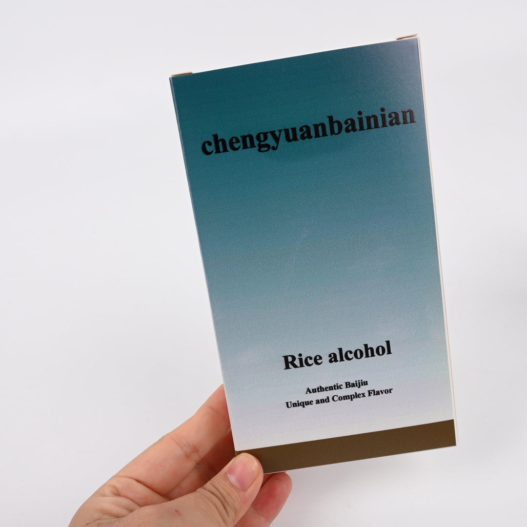 chengyuanbainian Premium Rice Alcohol Traditional Chinese Sorghum Liquor for Gifting & Celebration