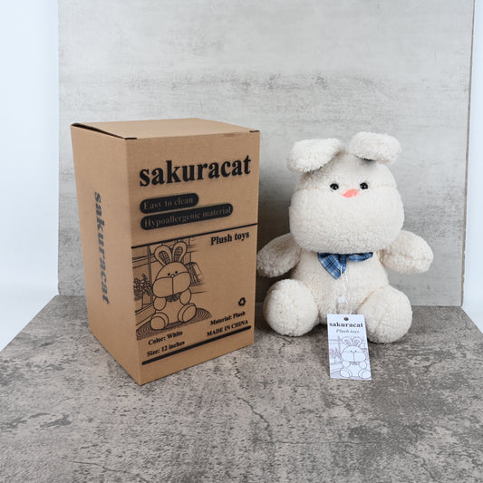 sakuracat Soft Plush Toy Cute Stuffed Animal for Kids Cuddling Play High Quality Collectible Gift