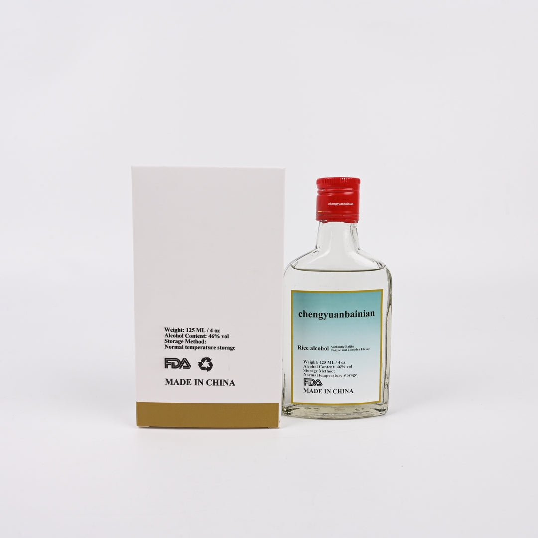 chengyuanbainian Premium Rice Alcohol Traditional Chinese Sorghum Liquor for Gifting & Celebration