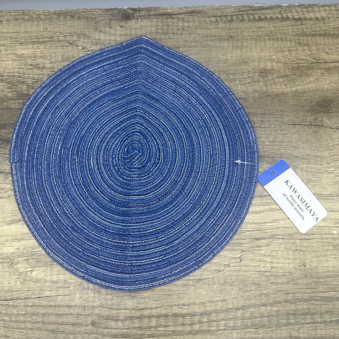 KAWASIMAYA Place Mats of Textile Material: Individual Placemats for Dining Soft Fabric Table Mats