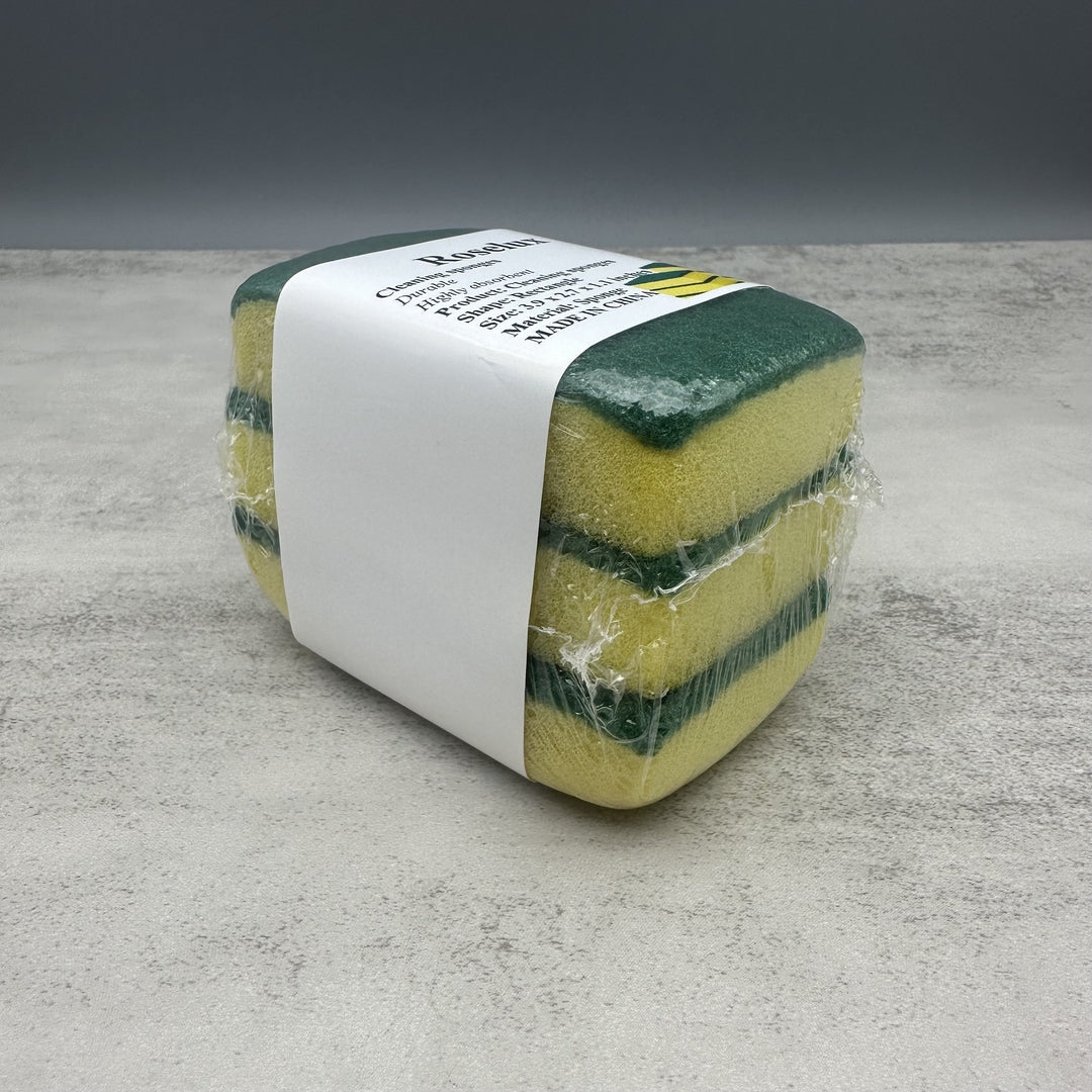 Roselux High-Quality Cleaning Sponges for Everyday Dishwashing and Kitchen Cleaning