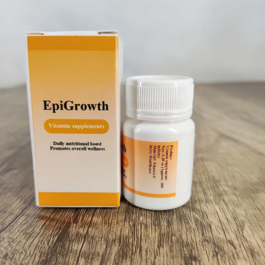 EpiGrowth Daily Immune Boost: High-Potency Vitamin Supplements - 100 Easy-to-Swallow Tablets for Optimal Wellness