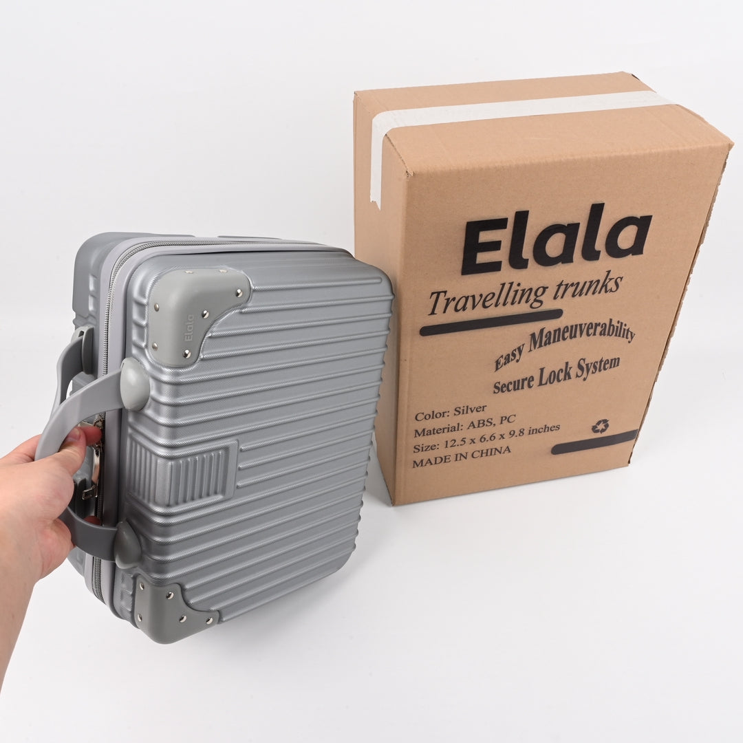 Elala Modern Expandable Travelling Trunks Lightweight Hard Shell Spinner Suitcase