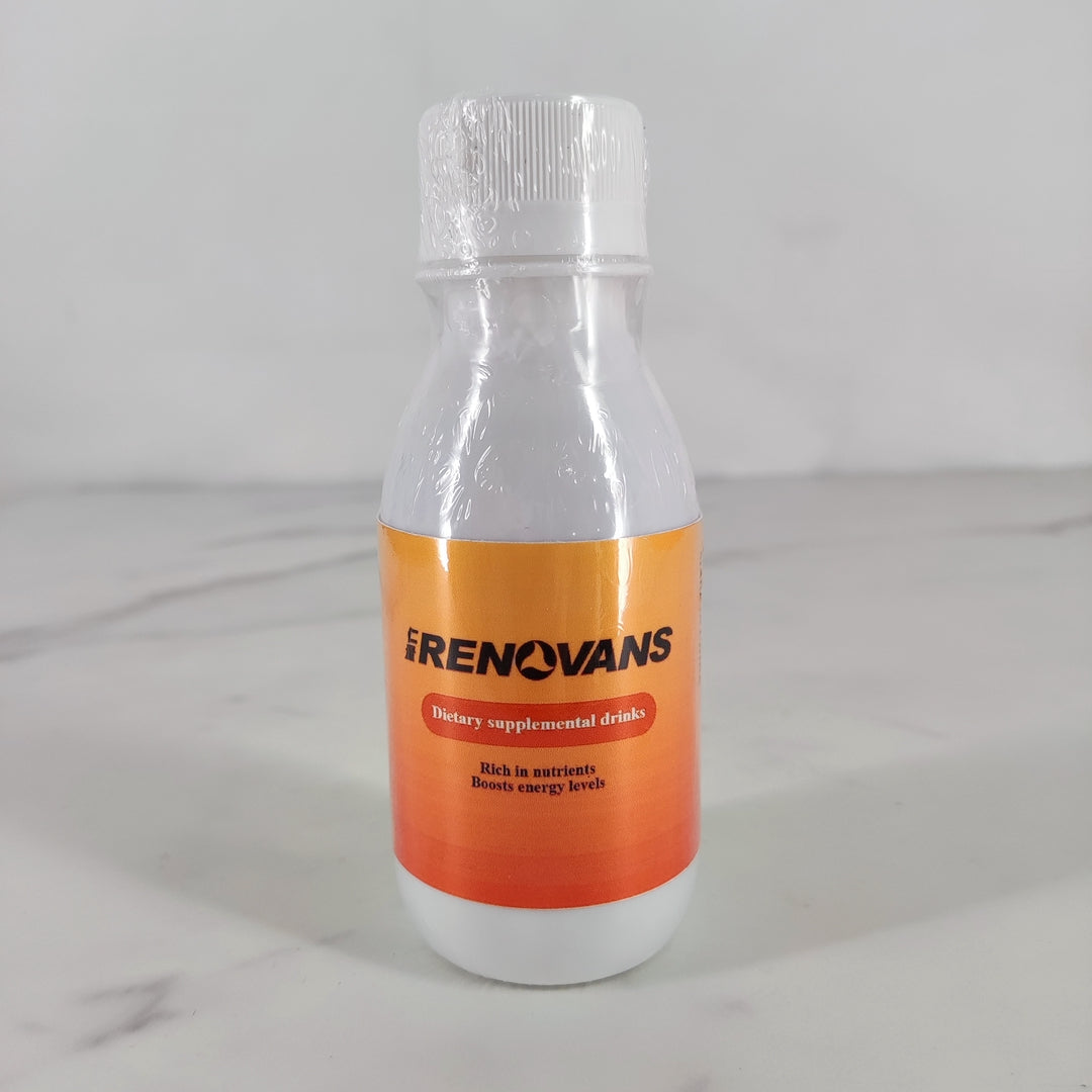 RENOVANS Dietary Supplemental Drinks: Hongyuan Yisheng Energy Drink with Pear Juice, White Grape, and Multivitamin B