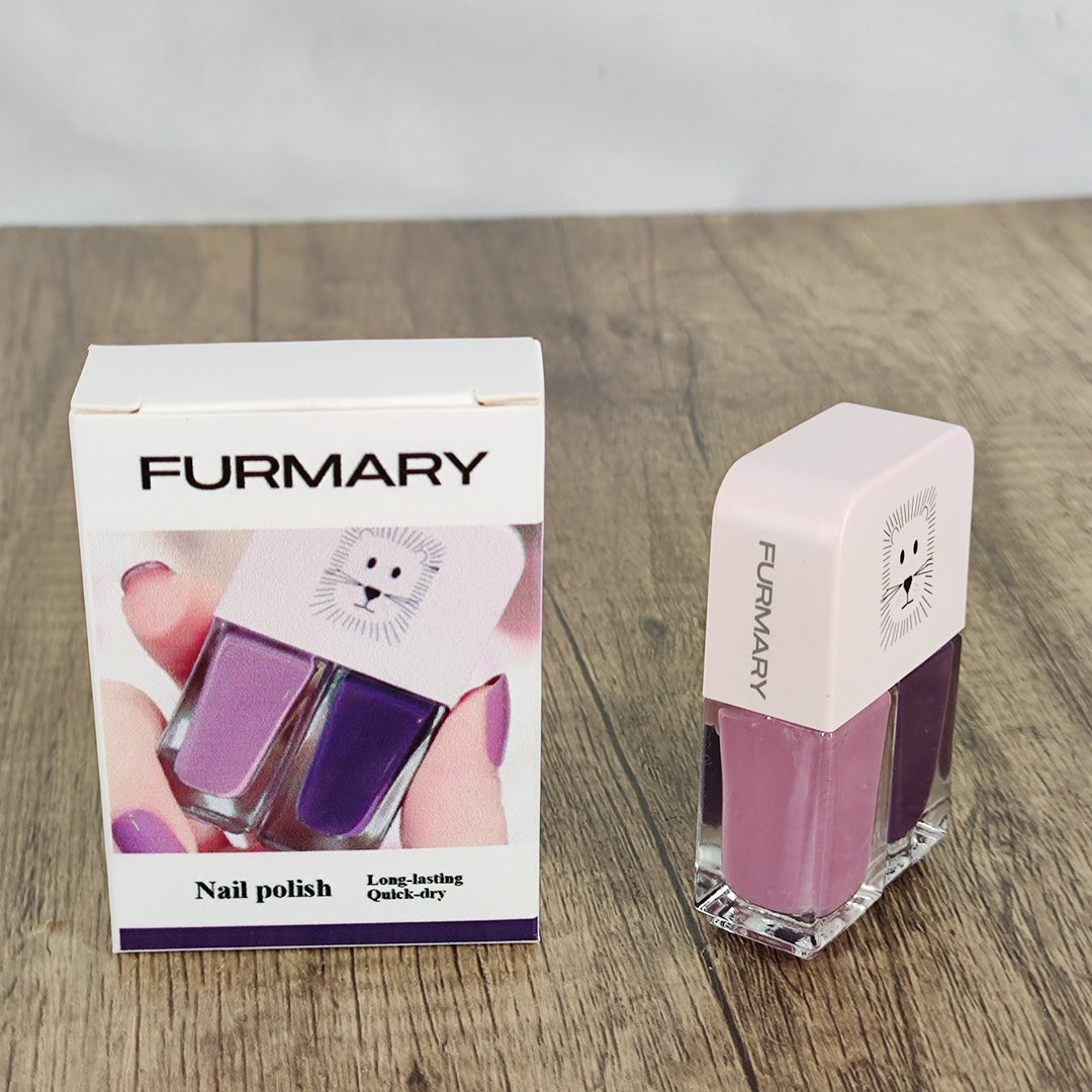 FURMARY Purple Nail Polish for Adults - Long-Lasting, 3-Year Shelf Life