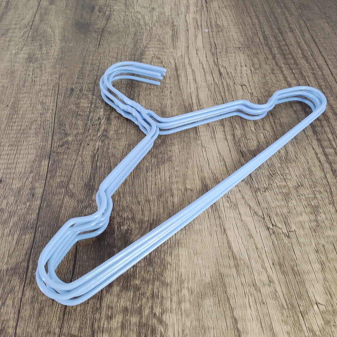 tear off Household Children's Thickened Hangers - Nordic Blue Pack of 5