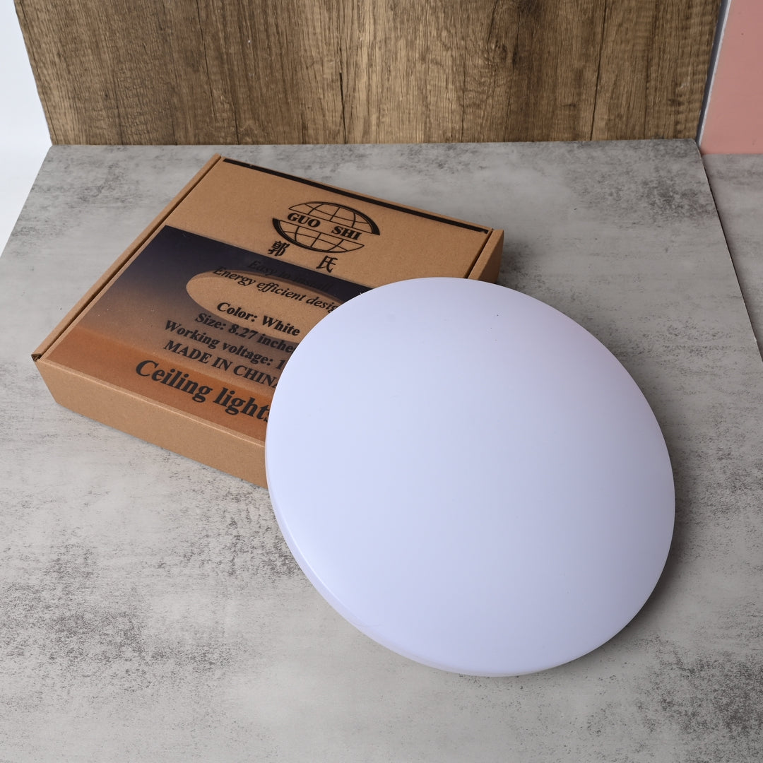 GUO SHI 12W Ultra-Bright LED Ceiling Light Modern Nordic Style Flush Mount for Living Room, Bedroom & Hallway