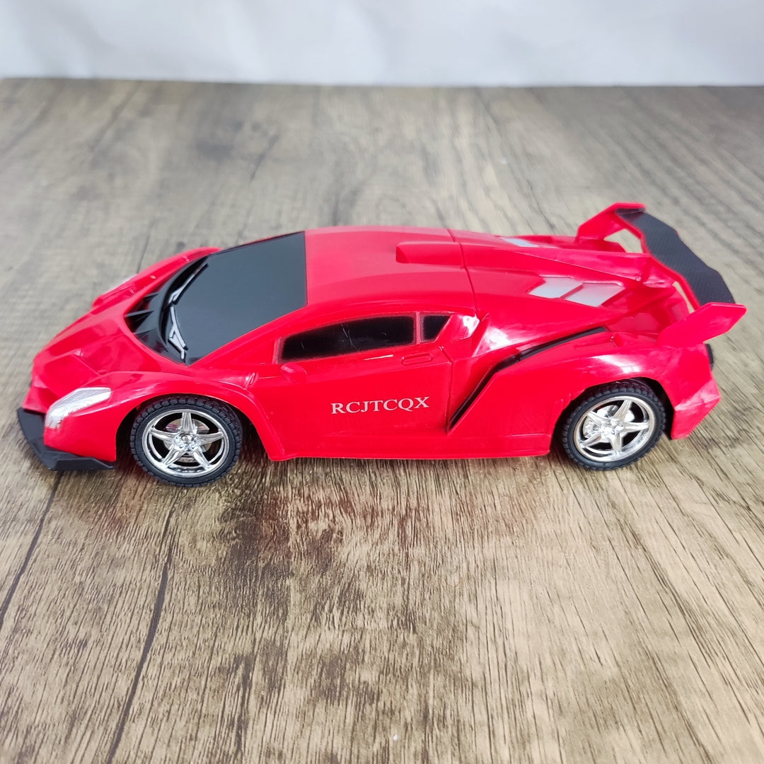 RCJTCQX High-Speed Remote Control Toy Car for Kids - Sleek Red Design withise Handling