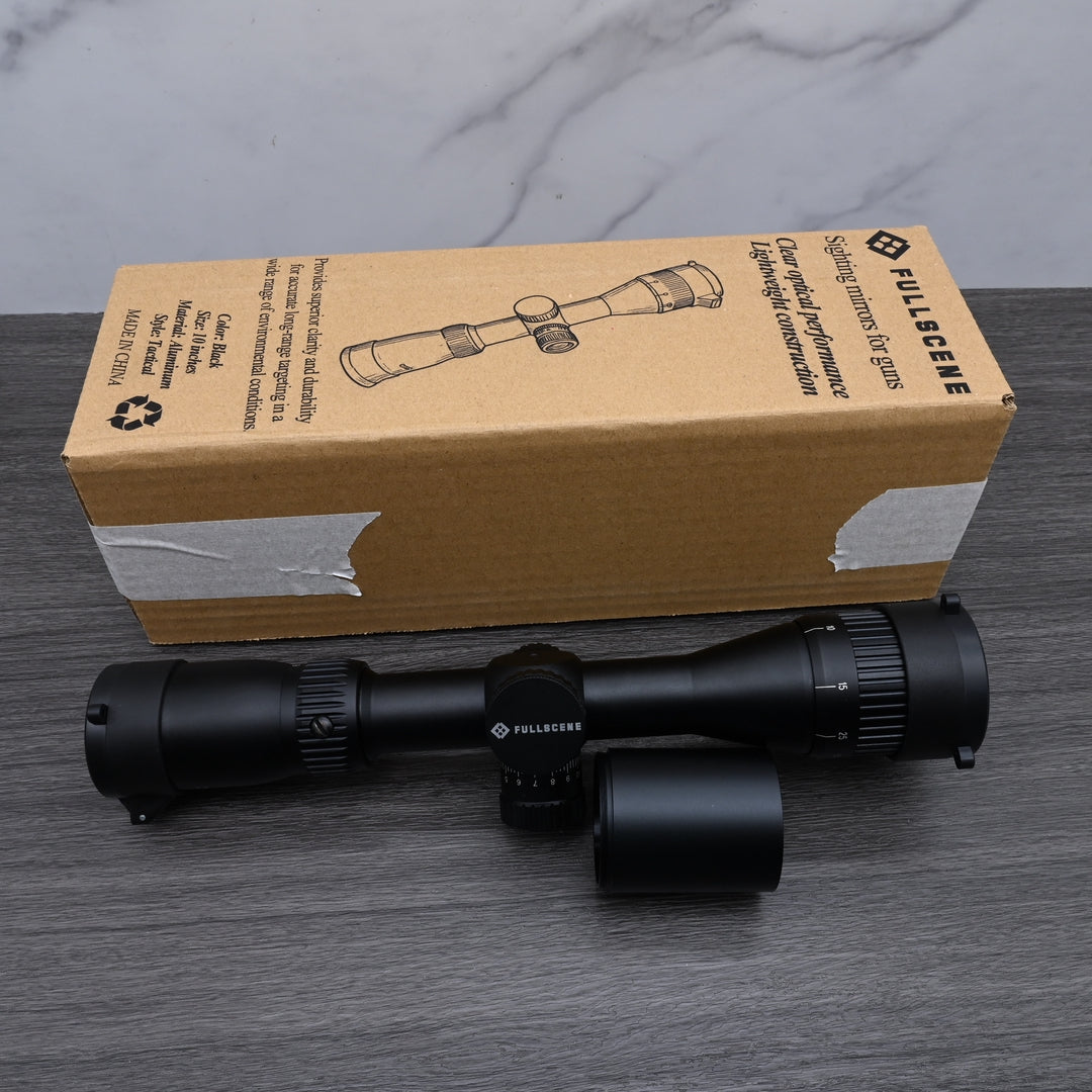 FULLSCENE Professional Rifle Scope Sighting Mirror for Gun High-Precision Optical Gun Sight for Long Range Shooting and Hunting