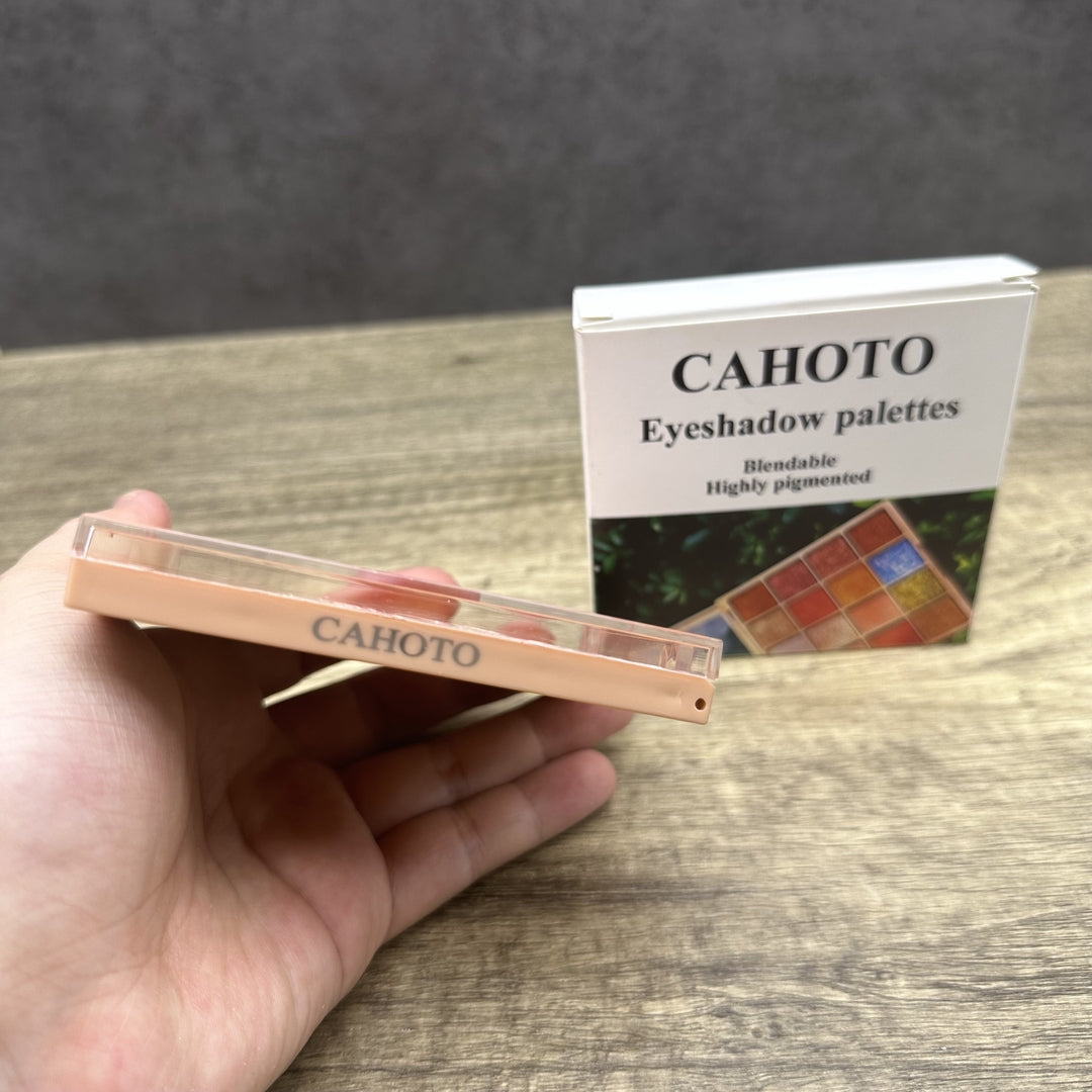 CAHOTO Professional 16 Color Cartoon Design Eyeshadow Palette Collection For Makeup Artists And Beginners